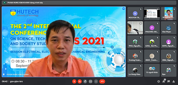 Viện kỹ thuật với Hội thảo Khoa học quốc tế STS 2021: Diễn đàn học thuật trực tuyến sôi nổi 124