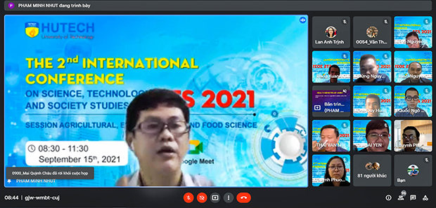 Viện kỹ thuật với Hội thảo Khoa học quốc tế STS 2021: Diễn đàn học thuật trực tuyến sôi nổi 193