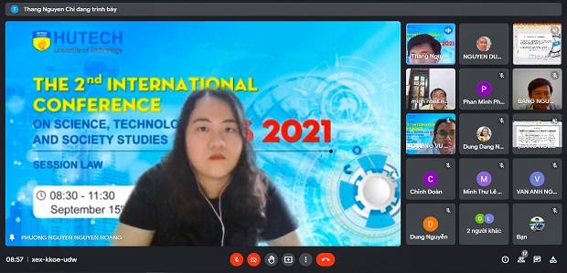 Viện kỹ thuật với Hội thảo Khoa học quốc tế STS 2021: Diễn đàn học thuật trực tuyến sôi nổi 151