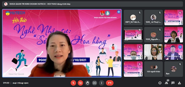 Sinh viên Khoa Quản trị kinh doanh tìm hiểu về “sỏi đá và hoa hồng” của nghề nhân sự 24