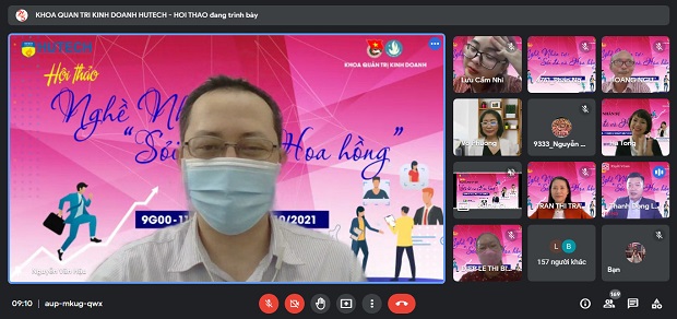 Sinh viên Khoa Quản trị kinh doanh tìm hiểu về “sỏi đá và hoa hồng” của nghề nhân sự 43