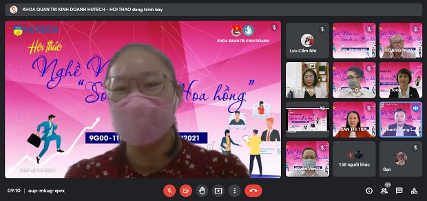 Sinh viên Khoa Quản trị kinh doanh tìm hiểu về “sỏi đá và hoa hồng” của nghề nhân sự 49