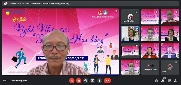 Sinh viên Khoa Quản trị kinh doanh tìm hiểu về “sỏi đá và hoa hồng” của nghề nhân sự 34