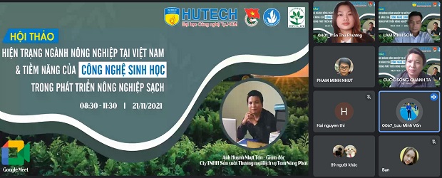 Sinh viên Viện Khoa học Ứng dụng HUTECH tìm hiểu tiềm năng phát triển nông nghiệp sạch tại Việt Nam 8