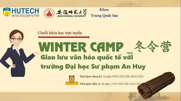 Khóa học trực tuyến về văn hóa Huy Châu (Trung Quốc) sẽ "gặp gỡ" sinh viên HUTECH vào ngày 15/01 10