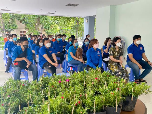 Sinh viên Khoa Điều dưỡng và Xét nghiệm HUTECH hoàn thành Tháng Thanh niên "xanh ngát" 8