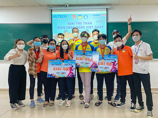 Hội thao sinh viên Viện Công nghệ Việt - Nhật "comeback" với sự tham gia của hơn 200 vận động viên 104
