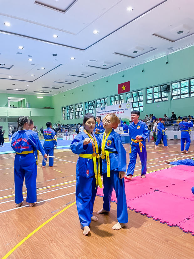 Sinh viên HUTECH giành 12 huy chương môn Vovinam tại Đại hội TDTT Quận Bình Thạnh lần IX-2022 202