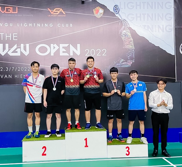 Đội tuyển Cầu lông HUTECH giành 05 huy chương tại Giải Cầu lông ĐH Việt Đức mở rộng 2022 105