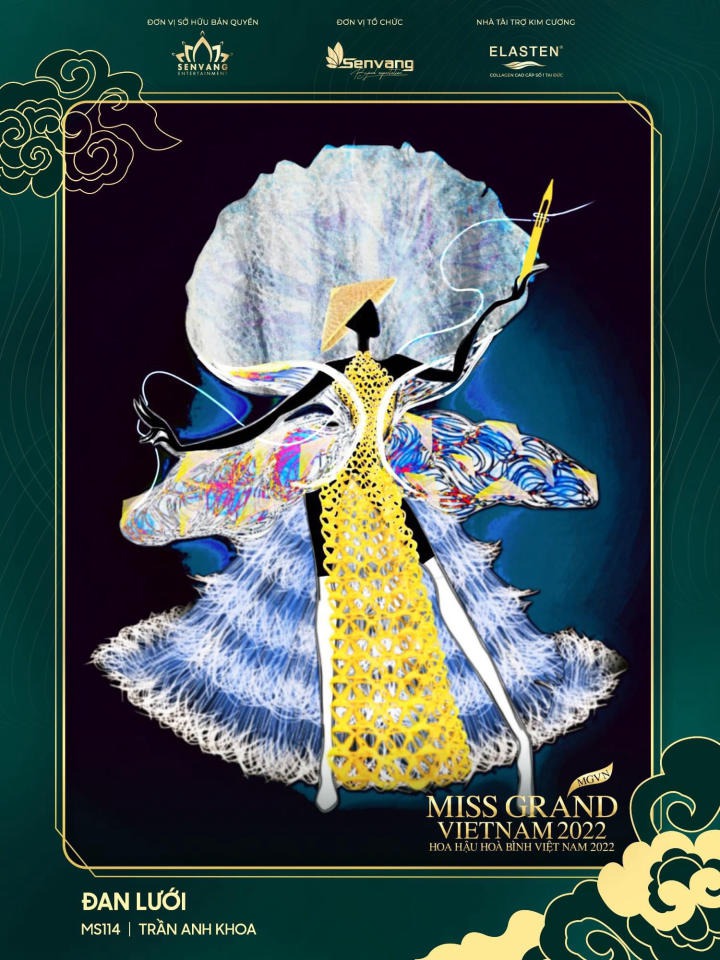 Đêm thi Trang phục Văn hóa Dân tộc Miss Grand Vietnam 2022 rạng ngời mẫu thiết kế của sinh viên HUTECH 4