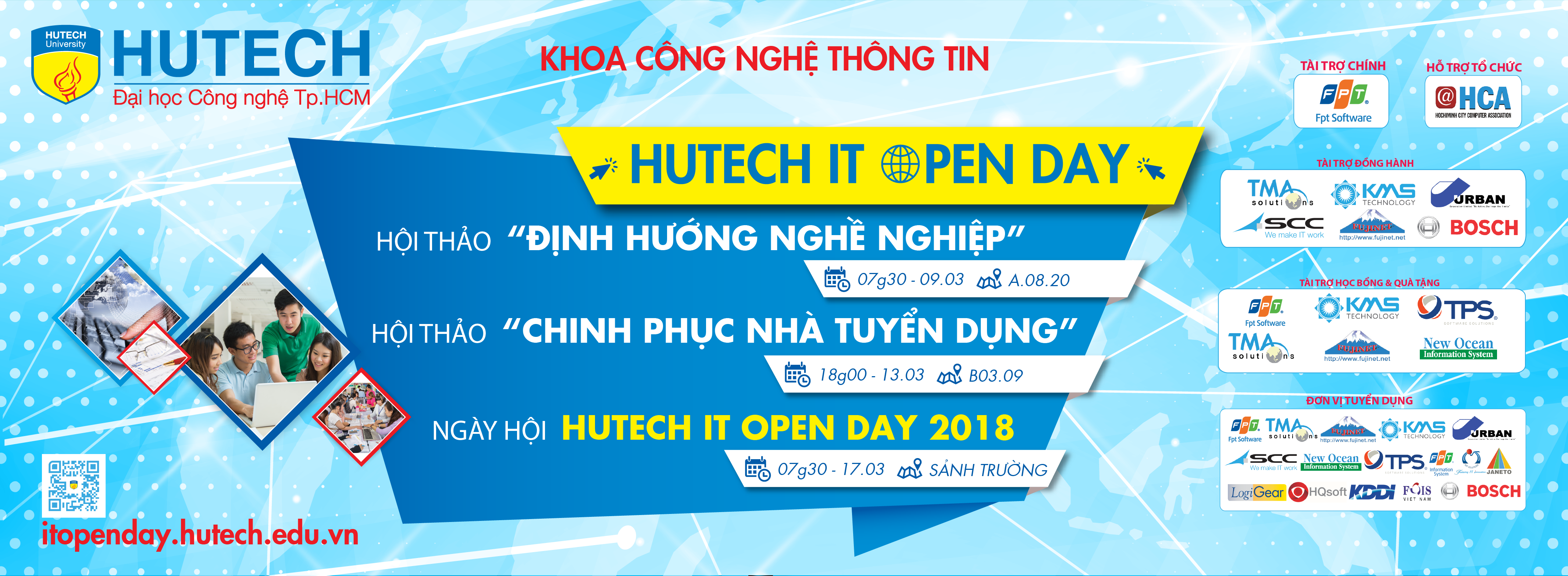 ĐĂNG KÝ HỌC BỔNG NGÀY HỘI "HUTECH IT OPEN DAY 2018" 2