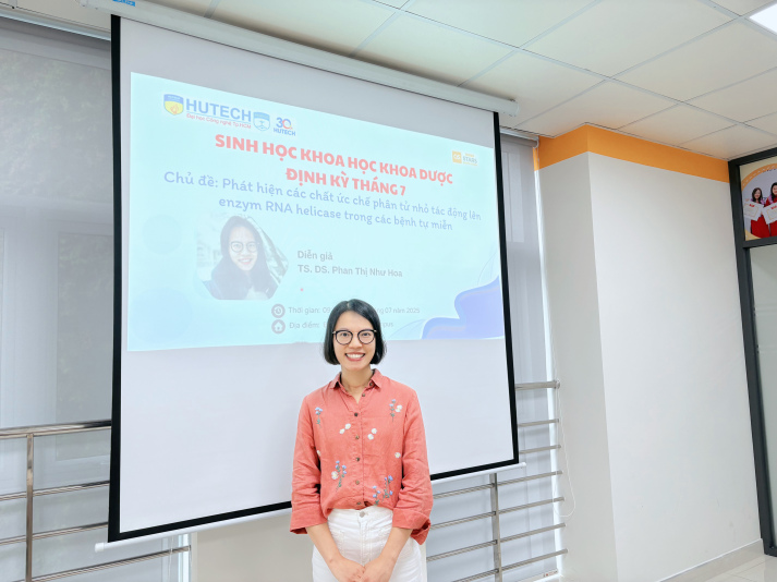 Báo cáo khoa học định kỳ tháng 7 - Chủ đề: Phát hiện các chất ức chế phân tử nhỏ tác động lên enzyme RNA helicase trong các bệnh tự miễn 10