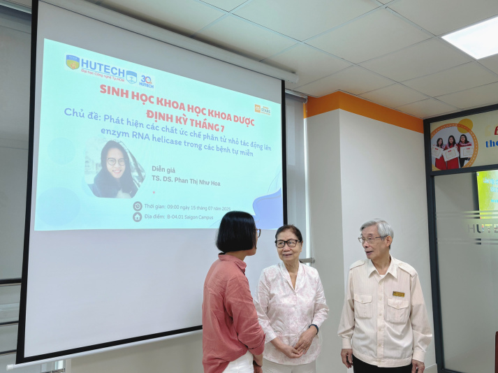 Báo cáo khoa học định kỳ tháng 7 - Chủ đề: Phát hiện các chất ức chế phân tử nhỏ tác động lên enzyme RNA helicase trong các bệnh tự miễn 15