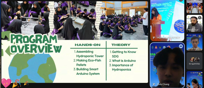 Sinh viên Quan hệ Công chúng HUTECH tổng kết hành trình NextGen Impact 66