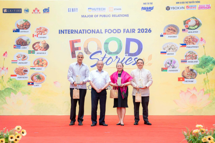 FOOD STORIES - NGÀY HỘI VĂN HÓA ẨM THỰC QUỐC TẾ 2026 LAN TỎA TINH THẦN HỘI NHẬP TẠI HUTECH 40