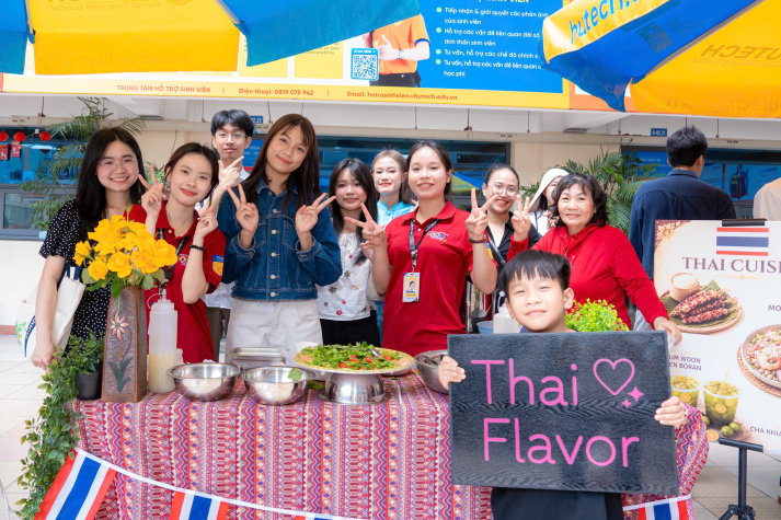 FOOD STORIES - NGÀY HỘI VĂN HÓA ẨM THỰC QUỐC TẾ 2026 LAN TỎA TINH THẦN HỘI NHẬP TẠI HUTECH 68