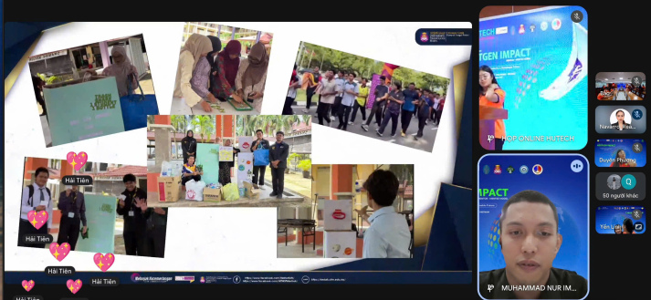 Sinh viên Quan hệ Công chúng HUTECH tổng kết hành trình NextGen Impact 74