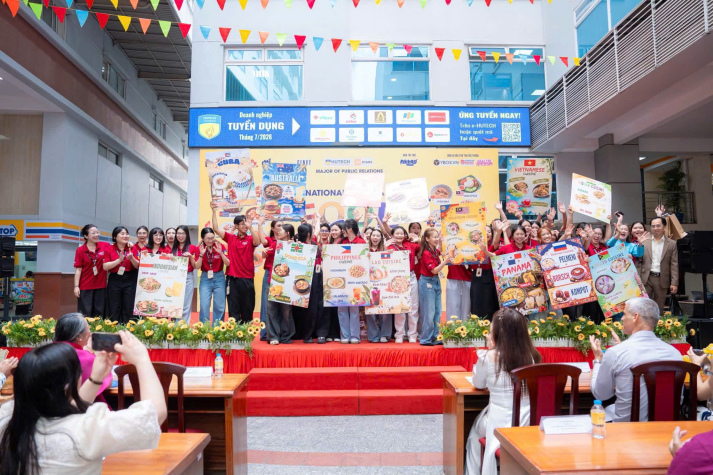 FOOD STORIES - NGÀY HỘI VĂN HÓA ẨM THỰC QUỐC TẾ 2026 LAN TỎA TINH THẦN HỘI NHẬP TẠI HUTECH 103