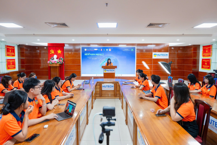 Sinh viên Quan hệ Công chúng HUTECH tổng kết hành trình NextGen Impact 14