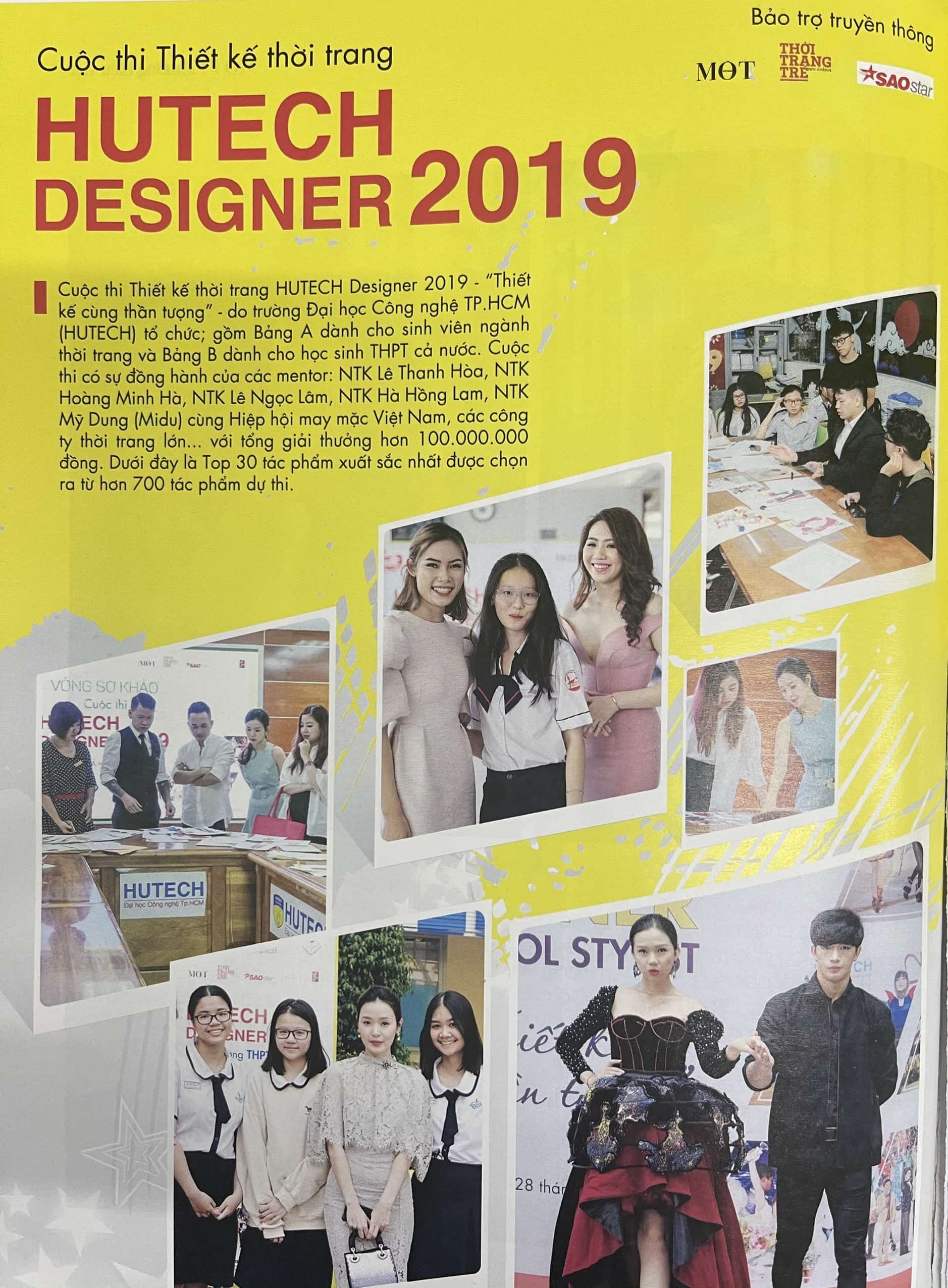 Cuộc thi Thiết kế thời trang HUTECH DESIGNER 2019 8