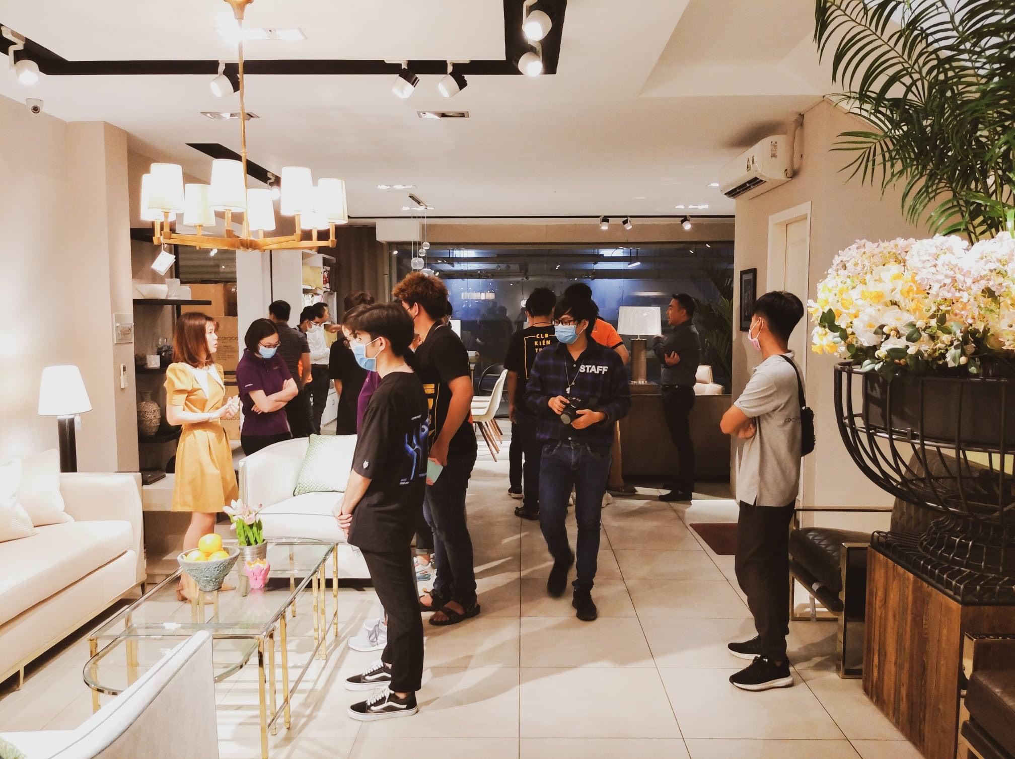 Câu lạc bộ Kiến trúc Mỹ thuật tham quan showroom nội thất cao cấp C.D.C Design Home và giao lưu với doanh nhân Phạm Cao Đông 24