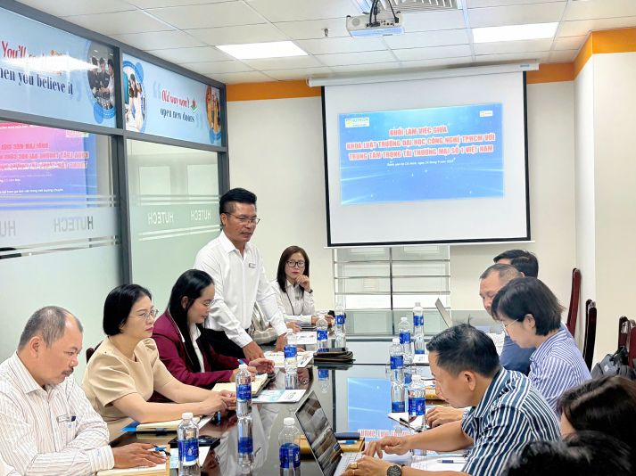 KHOA LUẬT (HUTECH) VÀ TRUNG TÂM TRỌNG TÀI THƯƠNG MẠI SỐ 1 VIỆT NAM (VN1AC) MỞ RỘNG HỢP TÁC ĐÀO TẠO VÀ NGHIÊN CỨU PHÁP LÝ 11