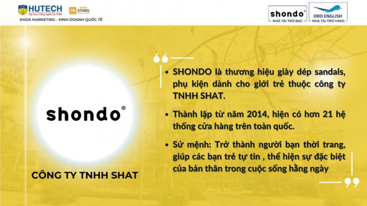Tri ân Nhà Tài Trợ chương trình "Gặp mặt tân sinh viên Khóa 2023“ - Công ty TNHH SHAT (SHONDO) 18