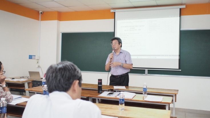 HỌP MẶT GIẢNG VIÊN HƯỚNG DẪN THỰC TẬP VÀ THỰC HIỆN ĐỒ ÁN MÔN HỌC CHUYÊN NGÀNH GẮN VỚI CHUẨN ĐẦU RA CỦA CHƯƠNG TRÌNH ĐÀO TẠO TRONG HỌC KỲ 1A, NĂM HỌC 2023 – 2024 8