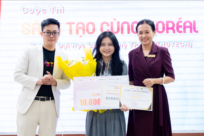 TRỌN VẸN TRẢI NGHIỆM THÚ VỊ TỪ CUỘC THI “SÁNG TẠO CÙNG L’ORÉAL” - MIB & MVOT X GROUP 34