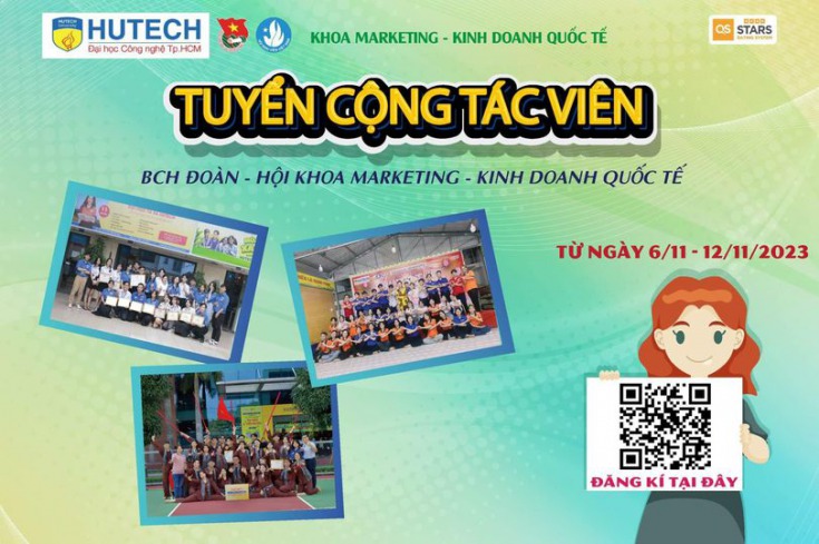 TUYỂN CỘNG TÁC VIÊN ĐOÀN- HỘI KHOA MARKETING- KINH DOANH QUỐC TẾ 5