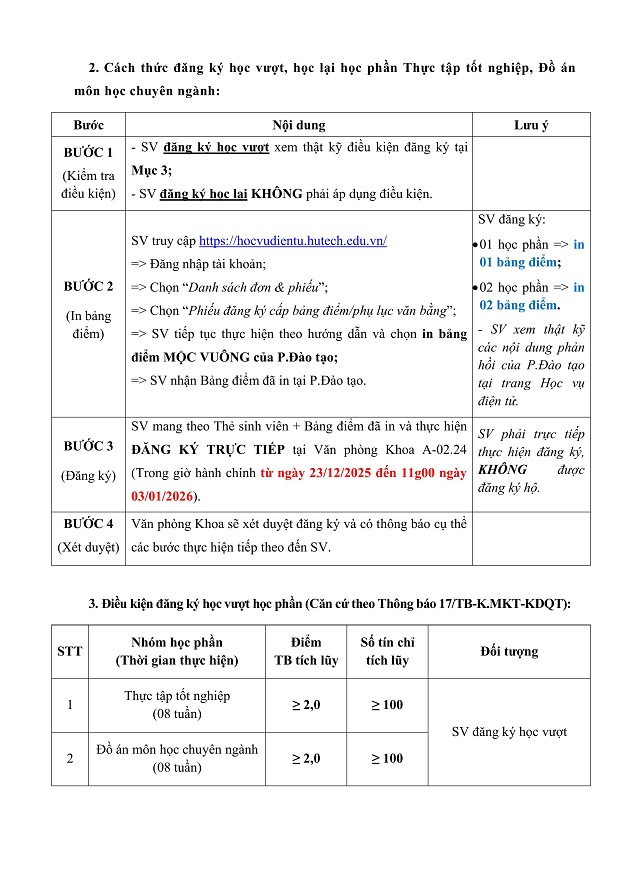 [THÔNG BÁO] Đăng ký học phần Thực tập tốt nghiệp, Đồ án môn học & Mở lớp theo yêu cầu các học phần trong HK2 năm học 2025 - 2026 47