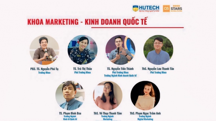 Ban lãnh đạo Khoa Marketing - Kinh doanh quốc tế năm học 2023 - 2024 2