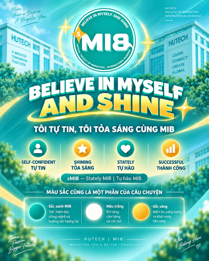 LOGO MỚI SMIB- BELIEVE IN MYSELF AND SHINE 105