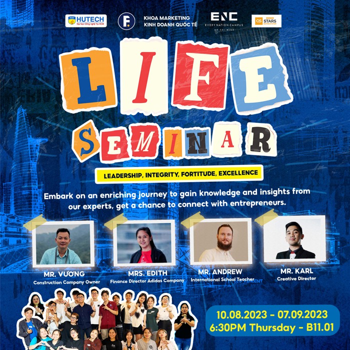 Cơ hội để kết nối với các doanh nhân, trải nghiệm thực tế và học hỏi về cuộc sống qua Khóa học "Life Seminar" 26