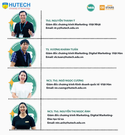 Ban lãnh đạo Khoa Marketing - Kinh doanh quốc tế năm học 2026 - 2027 8