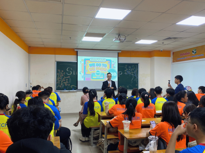 Tân MIBers Khóa 2026 hào hứng tham gia buổi sinh hoạt lớp đầu tiên tại MIB - HUTECH 24