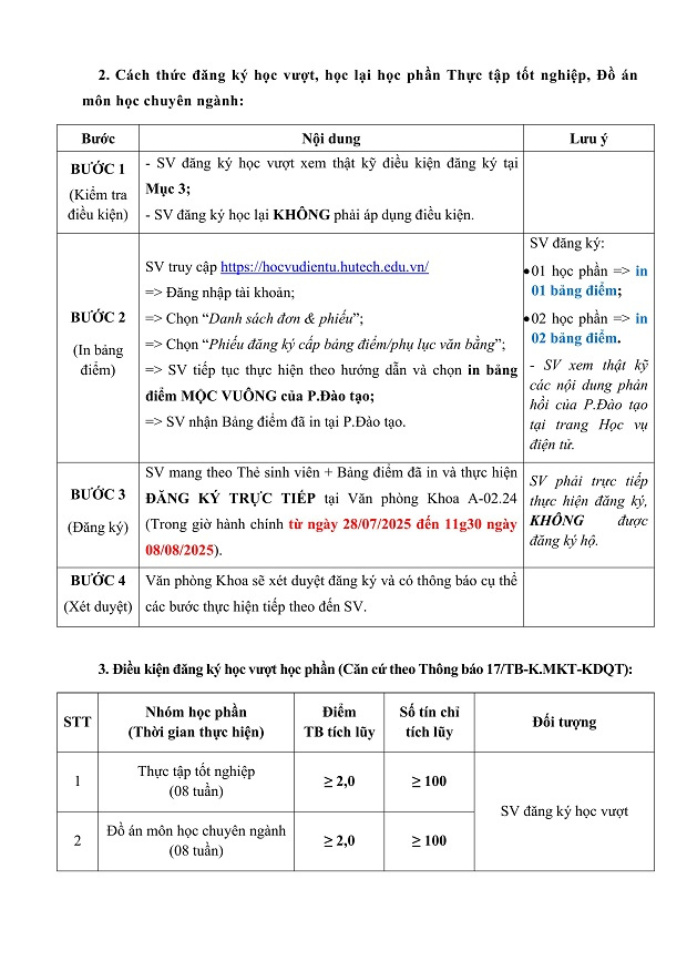 [THÔNG BÁO] Đăng ký học phần Thực tập tốt nghiệp, Đồ án môn học & Mở lớp theo yêu cầu các học phần trong HK1 năm học 2025 - 2026 38