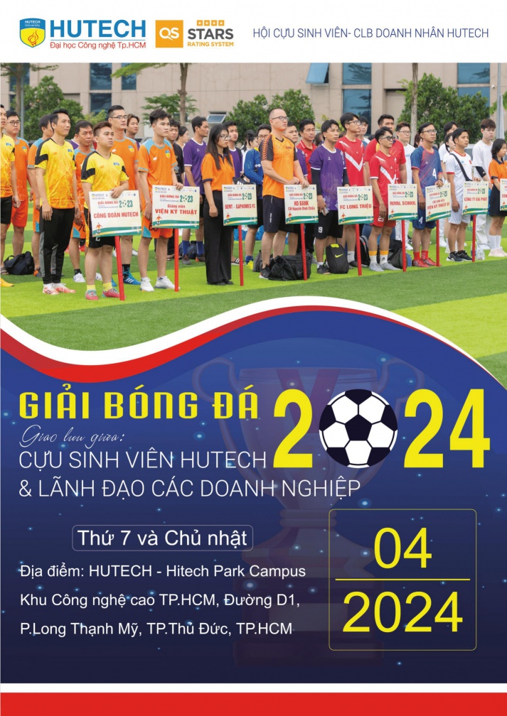 Giải bóng đá giao lưu giữa Cựu sinh viên HUTECH & Các lãnh đạo các Doanh nghiệp 2024 19