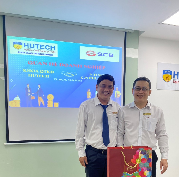 Khoa QTKD hợp tác với Ngân hàng SCB Chi nhánh Phú Nhuận mở rộng cơ hội học tập trải nghiệm cho sinh viên Khoa QTKD HUTECH 12