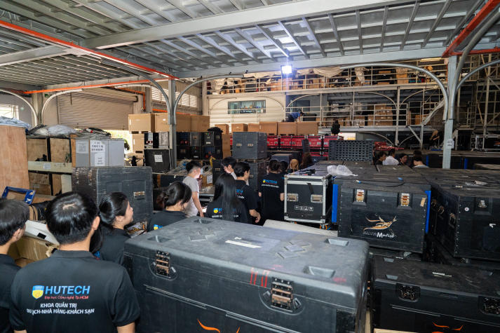 Event Management students “break in" Alta Media, exploring the backstage of modern event technology 91