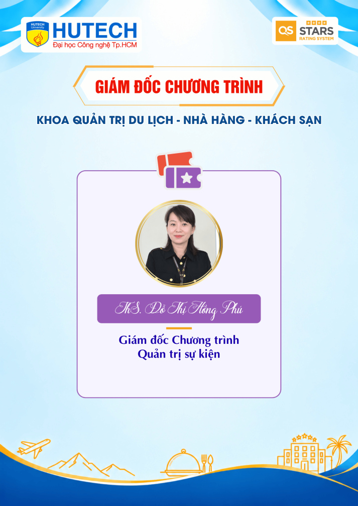 Giám đốc chương trình đào tạo Khoa Quản trị Du lịch - Nhà hàng - Khách sạn 4