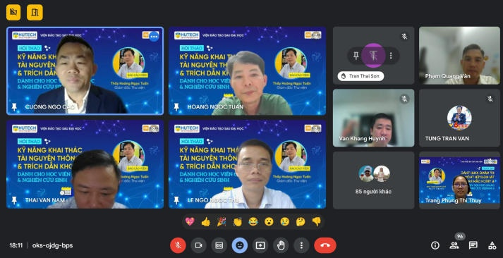 HUTECH equips graduate students and doctoral candidates with information resource utilization skills 37