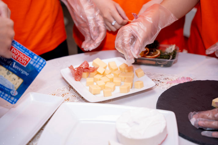 HUTECH Tourism and Hospitality Management students explore the art of cheese with experts from Paysan Breton 107