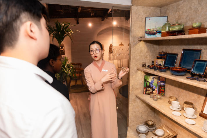 Hospitality Management students explore luxury hotel work environments 64