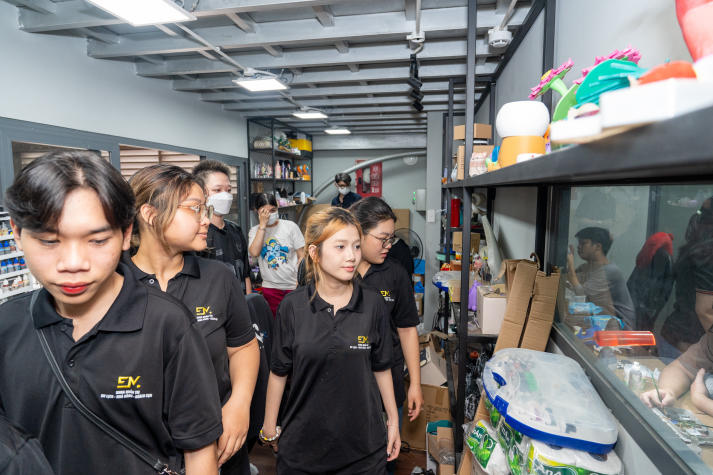 Event Management students “break in" Alta Media, exploring the backstage of modern event technology 75