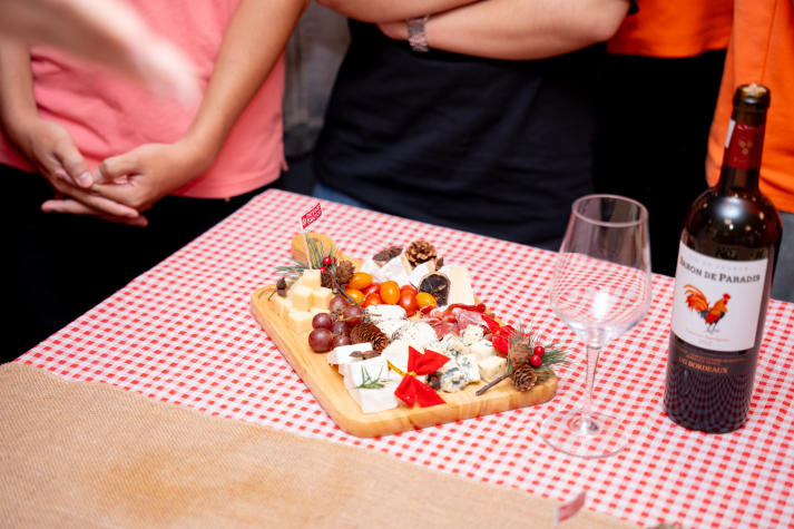 HUTECH Tourism and Hospitality Management students explore the art of cheese with experts from Paysan Breton 119