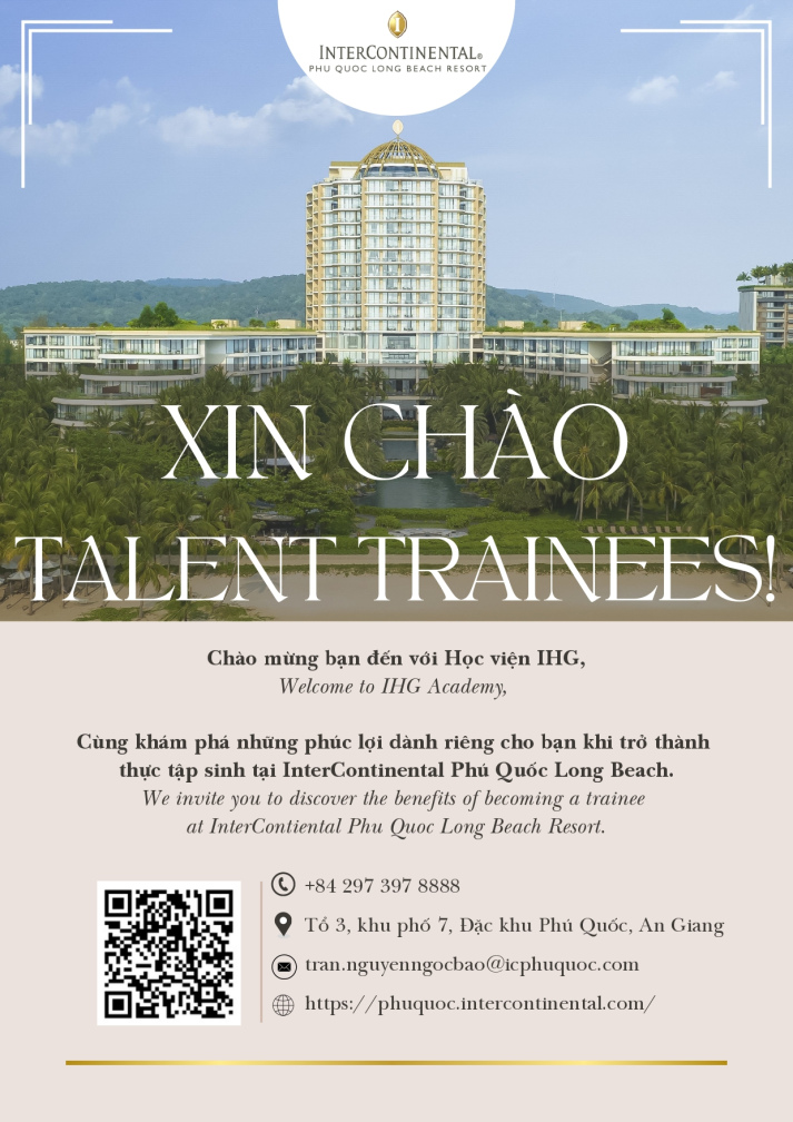 Internship Opportunities at InterContinental Phu Quoc Long Beach Resort 2
