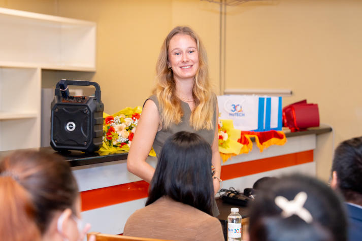 HUTECH Tourism and Hospitality Management students explore the art of cheese with experts from Paysan Breton 20