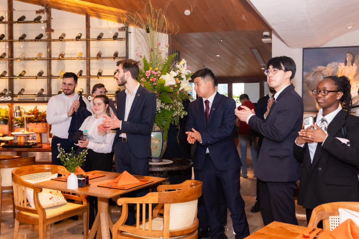 Hospitality Management students explore luxury hotel work environments 76