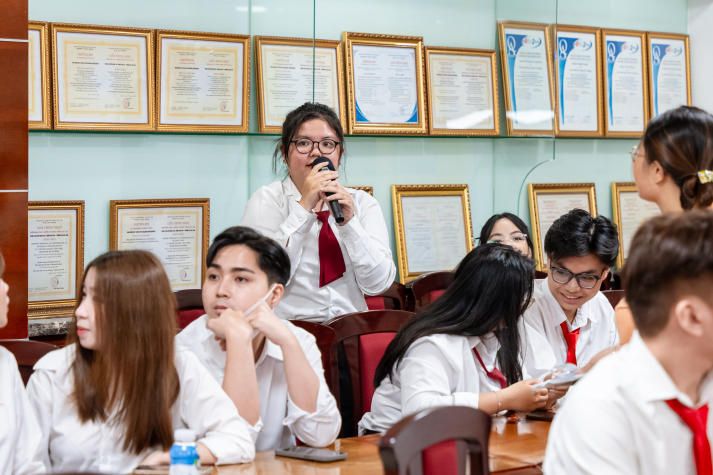 Hotel Management students explore real-world work environments and internship opportunities at Marriott International 57